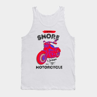 Motorcycle dream white Tank Top